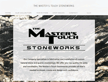 Tablet Screenshot of masterstouchstoneworks.com